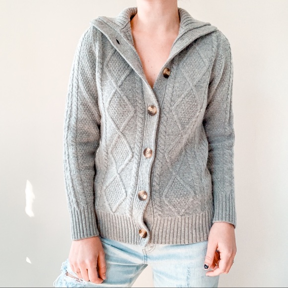 L.L. Bean Sweaters - L.L. BEAN | Merino Wool Blend Button Down Sweater